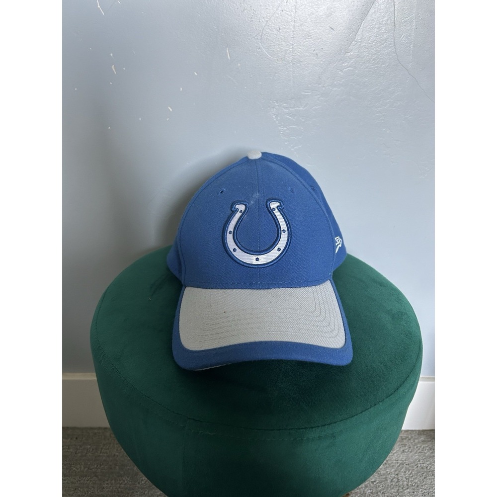 NFL Indianapolis Colts New Era 39THIRTY Hat Men's Stretch Fit Large - X-Large